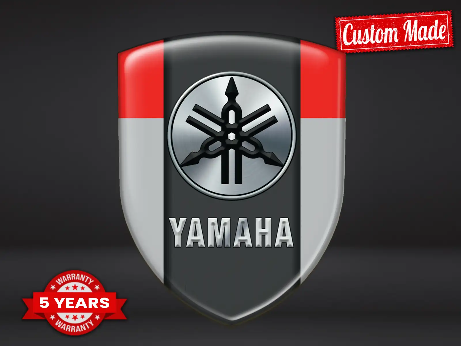 Yamaha Rear Window Decals Cars Racing Star High End